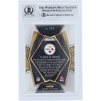 Najee Harris Pittsburgh Steelers Autographed 2021 Panini Select #153 Beckett Fanatics Witnessed Authenticated 9/10 Rookie Card