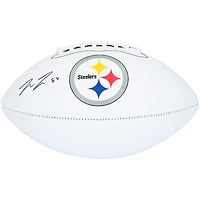 Pat Freiermuth Pittsburgh Steelers Autographed Franklin White Panel Football