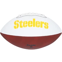 Pat Freiermuth Pittsburgh Steelers Autographed Franklin White Panel Football