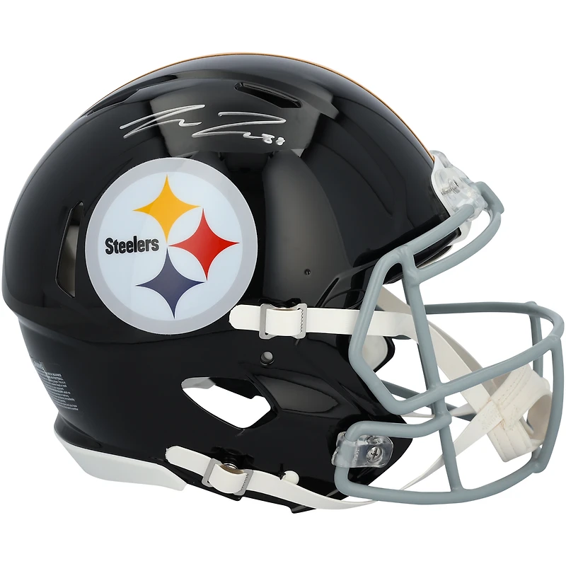 Pat Freiermuth Pittsburgh Steelers Autographed Riddell 1963-76 Throwback Speed Authentic Helmet