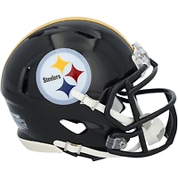 Mini-casque Riddell OVO Speed ​​autographié par Pat Freiermuth des Steelers de Pittsburgh