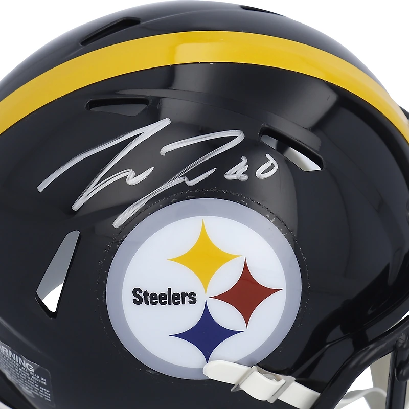 Pat Freiermuth Pittsburgh Steelers Autographed Riddell Speed Mini Helmet