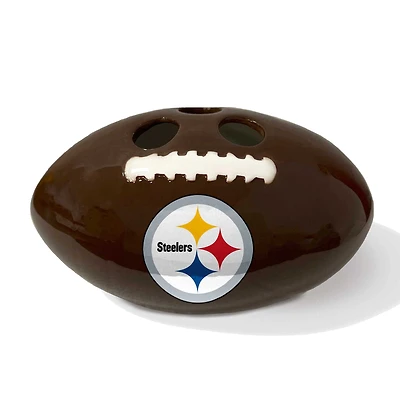 Pegasus Pittsburgh Steelers Team Ball Toothbrush Holder