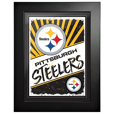 Pittsburgh Steelers - 12'' x 16'' Classic Print Framed Art