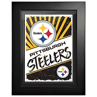 Pittsburgh Steelers - Art encadré classique 12'' x 16''