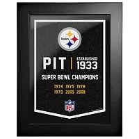 Pittsburgh Steelers - 12'' x 16'' Empire Framed Art