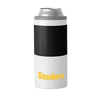 Pittsburgh Steelers 12oz. Colorblock Slim Can Cooler
