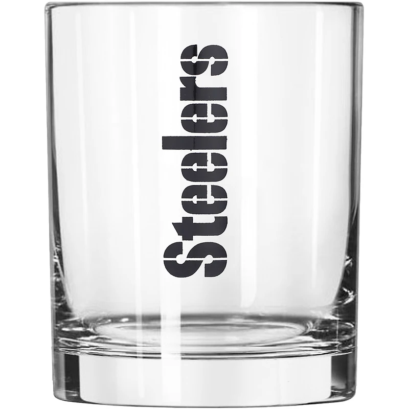 Pittsburgh Steelers 14oz. Game Day Rocks Glass