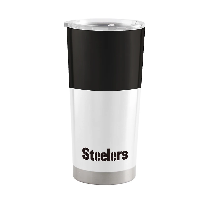 Pittsburgh Steelers 20oz. Colorblock Stainless Tumbler