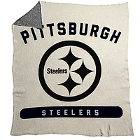 Couverture Luxe Dreams 50" x 60" des Steelers de Pittsburgh