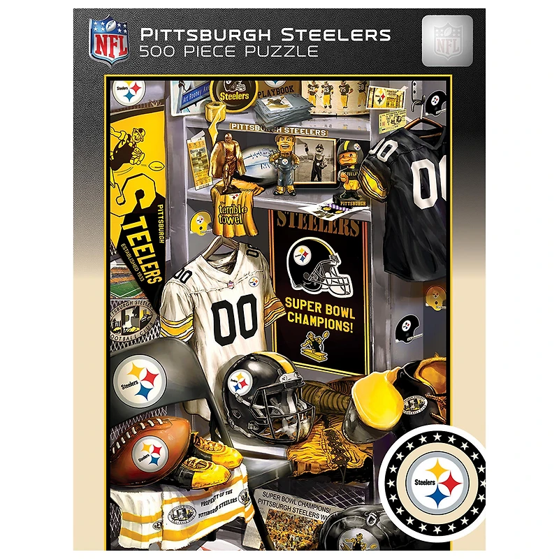 Pittsburgh Steelers Vestiaire 500 pièces - Casse-tête