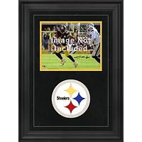 Pittsburgh Steelers 8'' x 10'' Deluxe Horizontal Photograph Frame with Team Logo