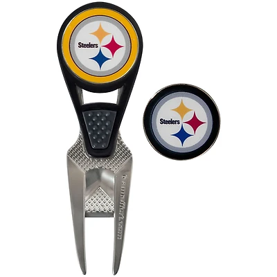 Ensemble d'outils de réparation CVX et de marqueurs de balles Pittsburgh Steelers