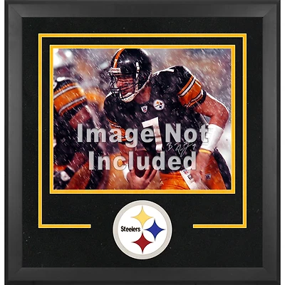 Cadre photo horizontal de luxe 16'' x 20'' des Pittsburgh Steelers avec logo de l'équipe