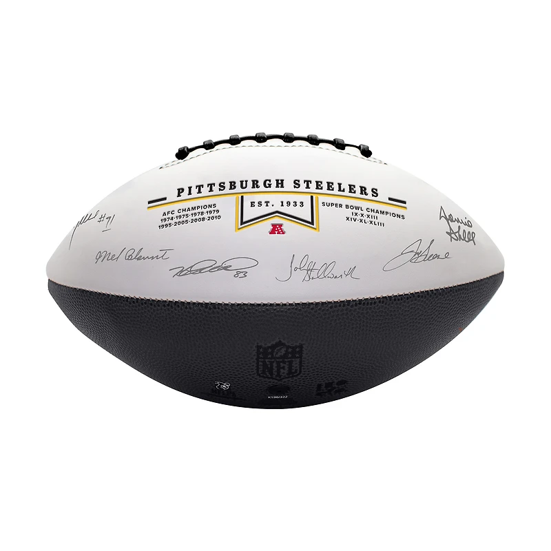 Pittsburgh Steelers Legends Signature Football
