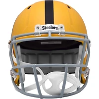 Casque réplique Riddell 2025 des Steelers de Pittsburgh, version alternative sur le terrain, version rétro de 1933