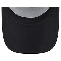 Casquette ajustable New Era noire Pittsburgh Steelers Main A-Frame 9FORTY pour enfants d'âge préscolaire