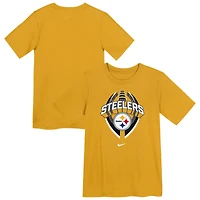 Preschool Nike Gold Pittsburgh Steelers Icon Legend Dri-FIT T-Shirt