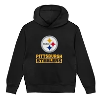 Preschool Outerstuff  Black Pittsburgh Steelers Back to Basics Hoodie