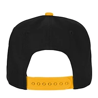 Preschool Outerstuff Black Pittsburgh Steelers Essentials Snapback Hat