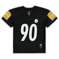 Preschool T.J. Watt Black Pittsburgh Steelers Replica Player Jersey
