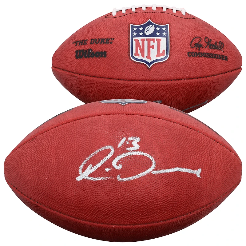 Rico Dowdle Pittsburgh Steelers Autographed Duke Full Color Football
