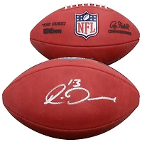 Rico Dowdle Pittsburgh Steelers Autographed Duke Full Color Football