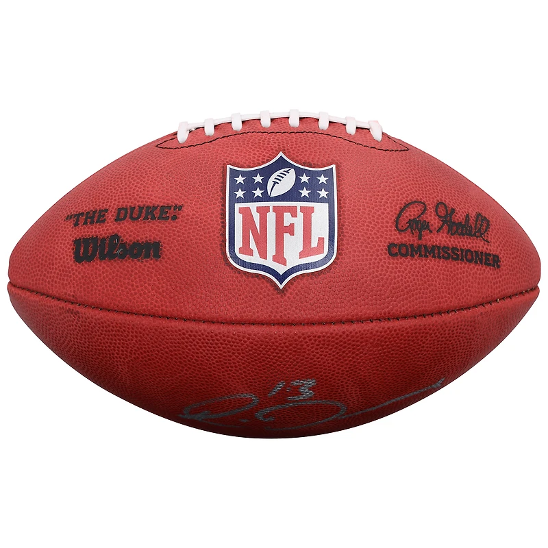 Rico Dowdle Pittsburgh Steelers Autographed Duke Full Color Football