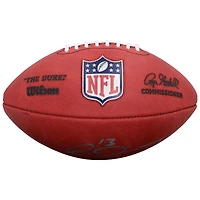 Rico Dowdle Pittsburgh Steelers Autographed Duke Full Color Football