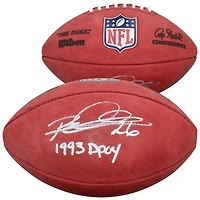 Rod Woodson Pittsburgh Steelers Autographed Duke Full Color Football with "1993 DPOY" Inscription