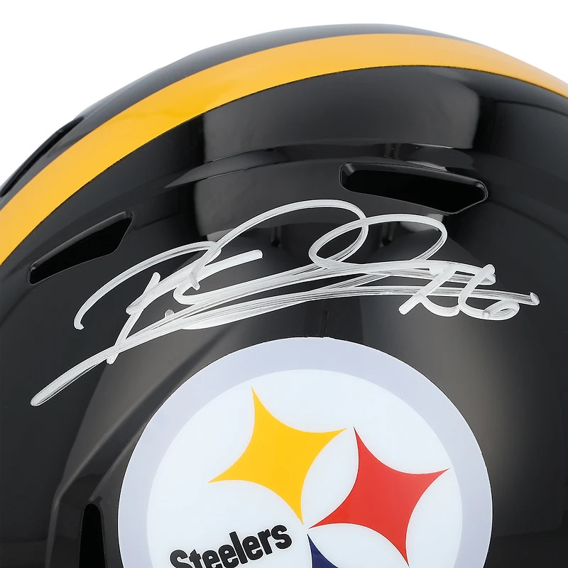 Rod Woodson Pittsburgh Steelers Autographed Riddell Speed Replica Helmet