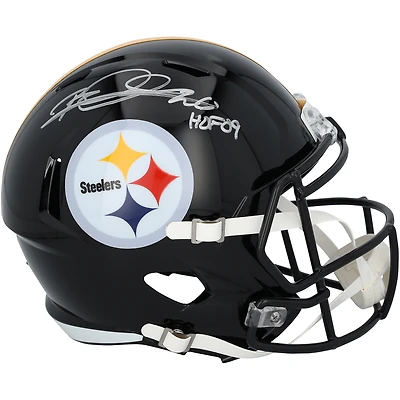 Rod Woodson Pittsburgh Steelers Autographed Riddell Speed Replica Helmet with "HOF 09" Inscription