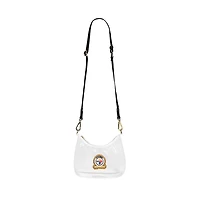 Sac à bandoulière incurvé transparent Stoney Clover Lane des Pittsburgh Steelers