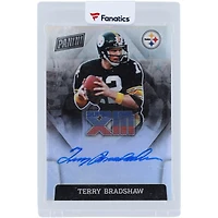 Carte autographiée de Terry Bradshaw (Pittsburgh Steelers) - Panini Super Bowl XIII Signatures 2022 #SBXIII-TB