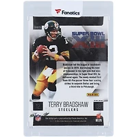 Carte autographiée de Terry Bradshaw (Pittsburgh Steelers) - Panini Super Bowl XIII Signatures 2022 #SBXIII-TB