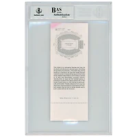 Billet autographié par Terry Bradshaw des Pittsburgh Steelers avec l'inscription « SB XIII MVP » - Beckett/Fanatics Witnessed