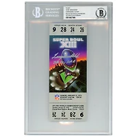 Terry Bradshaw Pittsburgh Steelers Autographed Ticket with "SB XIII MVP" Inscription - Beckett/Fanatics Witnessed