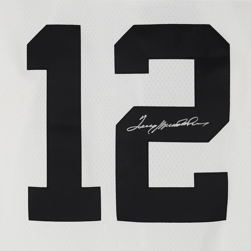 Terry Bradshaw Pittsburgh Steelers Autographed White Mitchell & Ness Replica Jersey