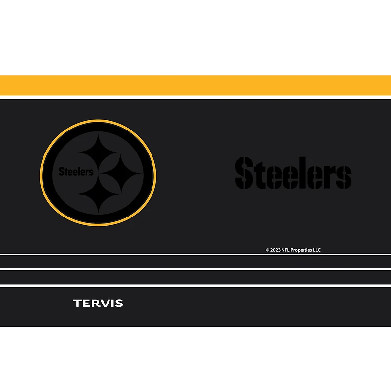 Tervis Pittsburgh Steelers 30oz. Night Game Tumbler with Straw