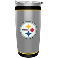 The Sports Vault Pittsburgh Steelers 20oz. Stainless Steel Tumbler