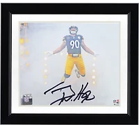 T.J. Watt Pittsburgh Steelers Autographed 8" x 10" Smoke Entrance Photograph