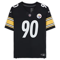 T.J. Watt Pittsburgh Steelers Autographed Black Nike Vapor F.U.S.E. Limited Jersey