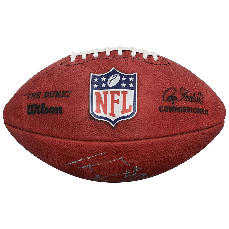 T.J. Watt Pittsburgh Steelers Autographed Duke Full Color Football with "2021 DPOY" Inscription