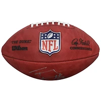 T.J. Watt Pittsburgh Steelers Autographed Duke Full Color Football with "2021 DPOY" Inscription