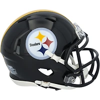 Mini-casque Riddell OVO Speed ​​autographié par T.J. Watt des Steelers de Pittsburgh