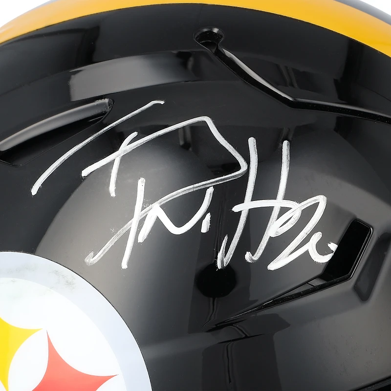T.J. Watt Pittsburgh Steelers Autographed Riddell Speed Flex Authentic Helmet