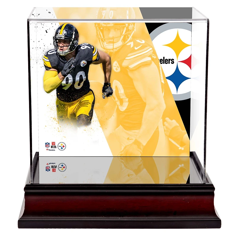 T.J. Watt Pittsburgh Steelers Deluxe Mini Helmet Case