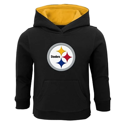 Toddler Black Pittsburgh Steelers Prime Pullover Hoodie