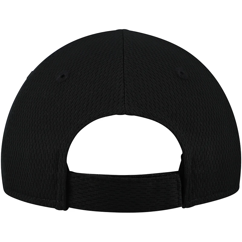 Casquette ajustable Main 9FORTY noire des Pittsburgh Steelers de New Era pour tout-petit