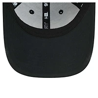 Casquette ajustable Main 9FORTY noire des Pittsburgh Steelers de New Era pour tout-petit
